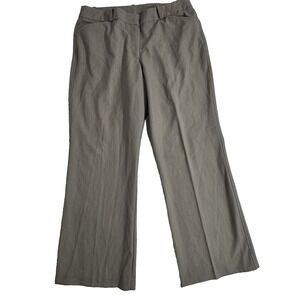 Worthington Petite Dress Pants Women's 14P Tan Khaki‎ Stretch Career Modern Fit